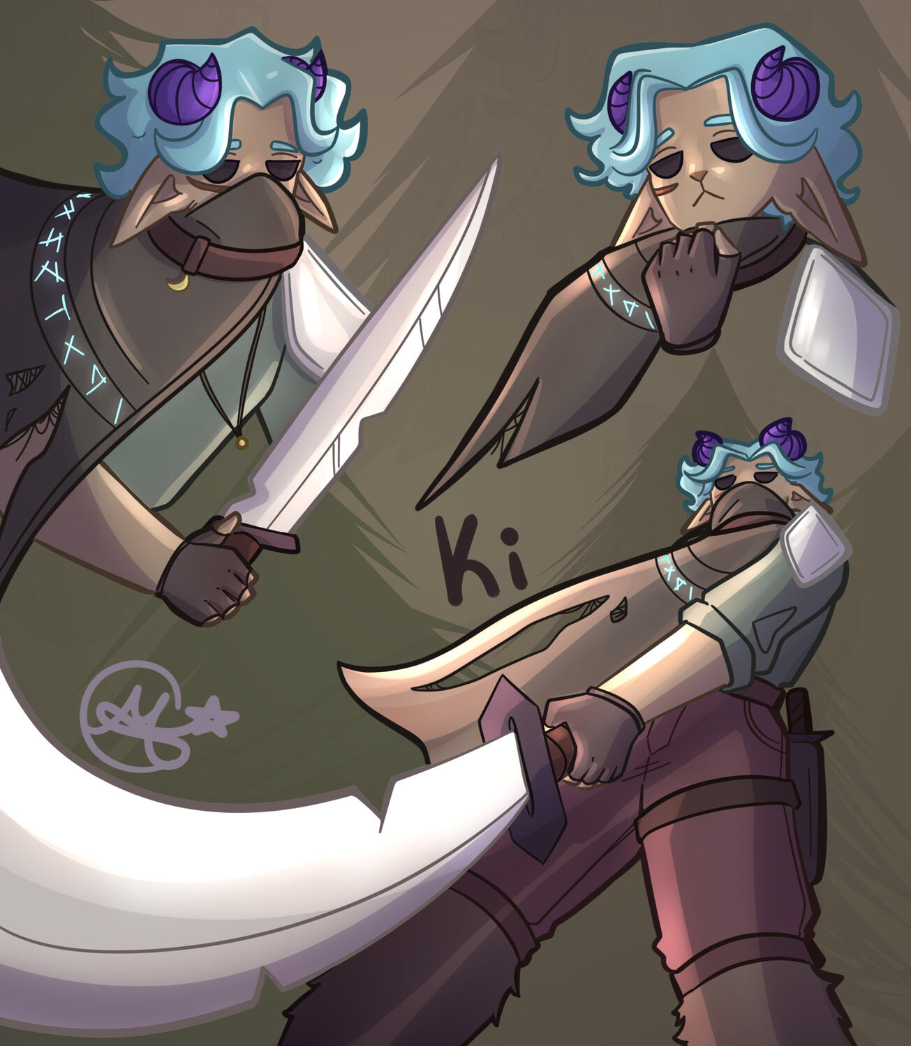 Ki character sheet