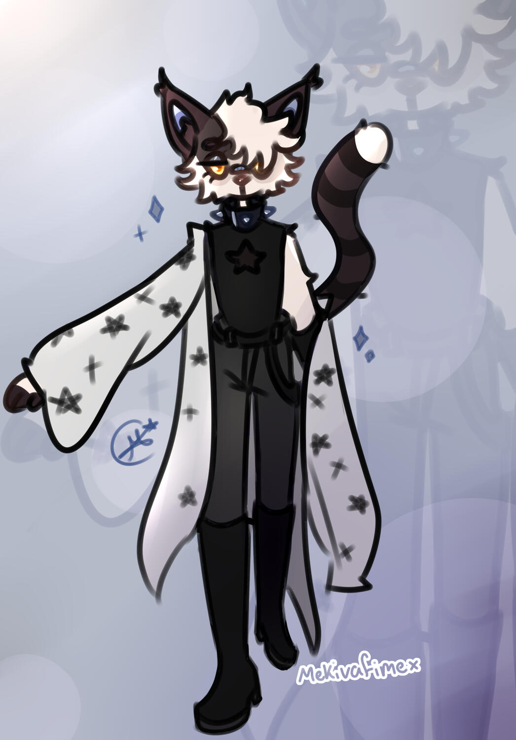 Artfight attack on Koda-Husky