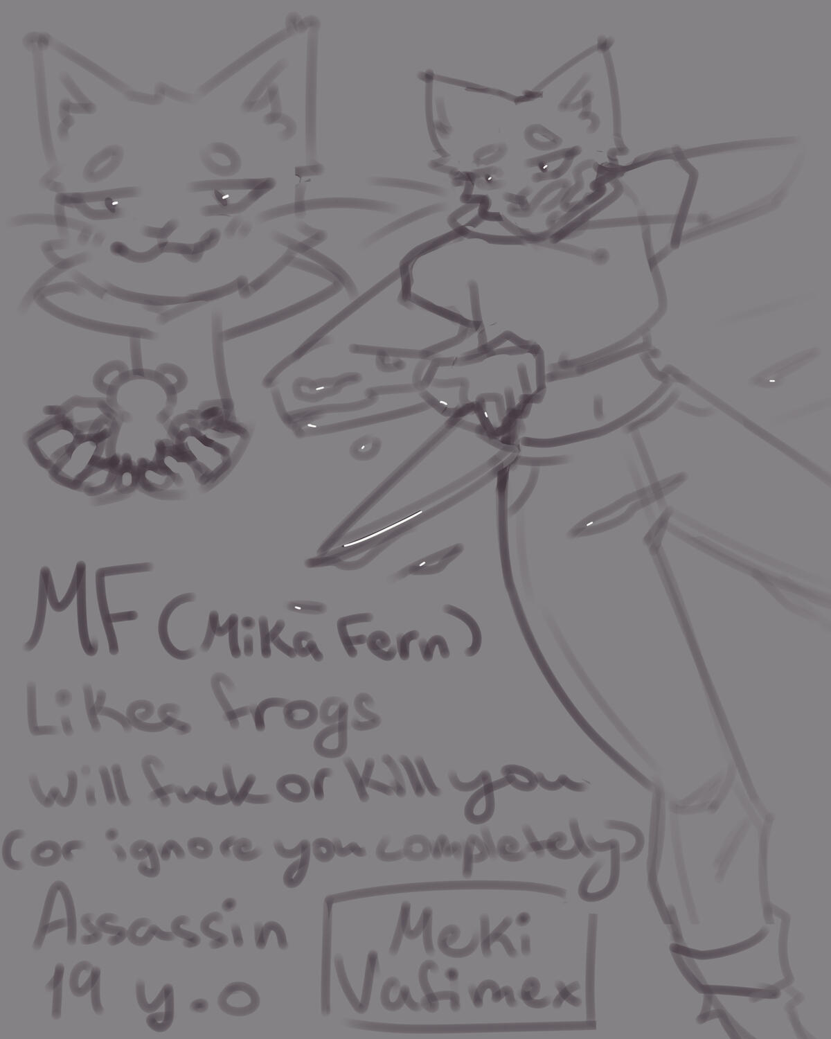 Mika Fern the cat