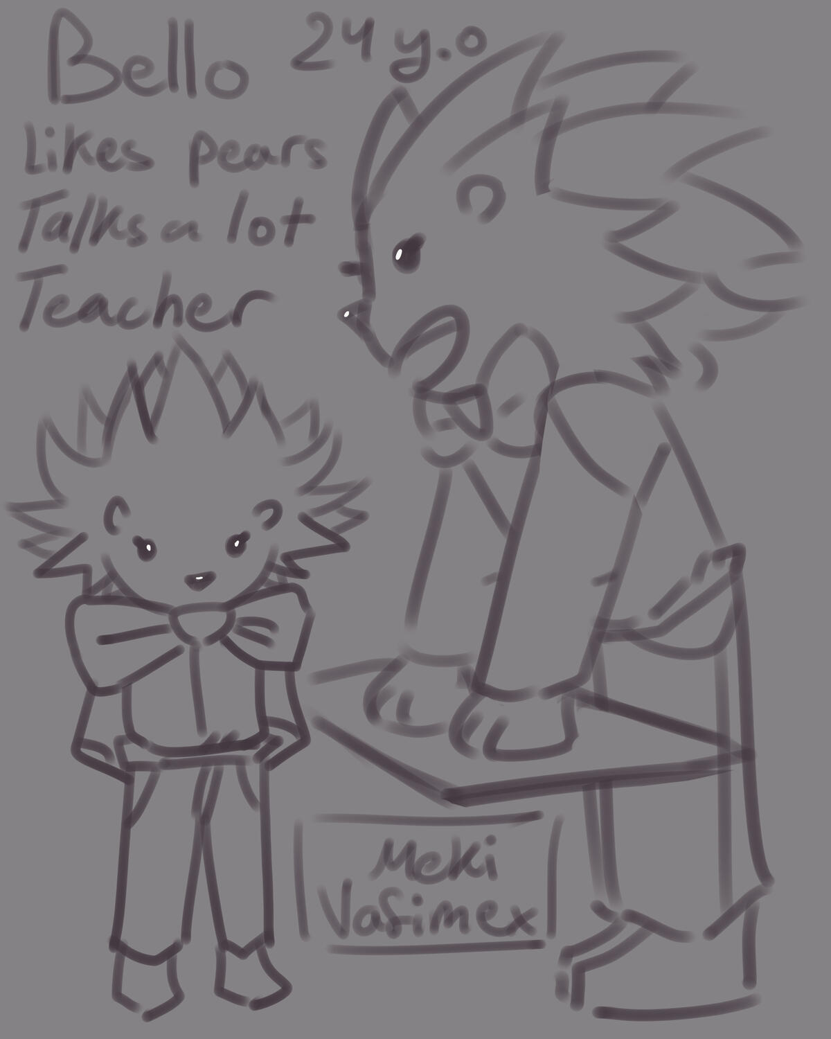 Bello the hedgehog