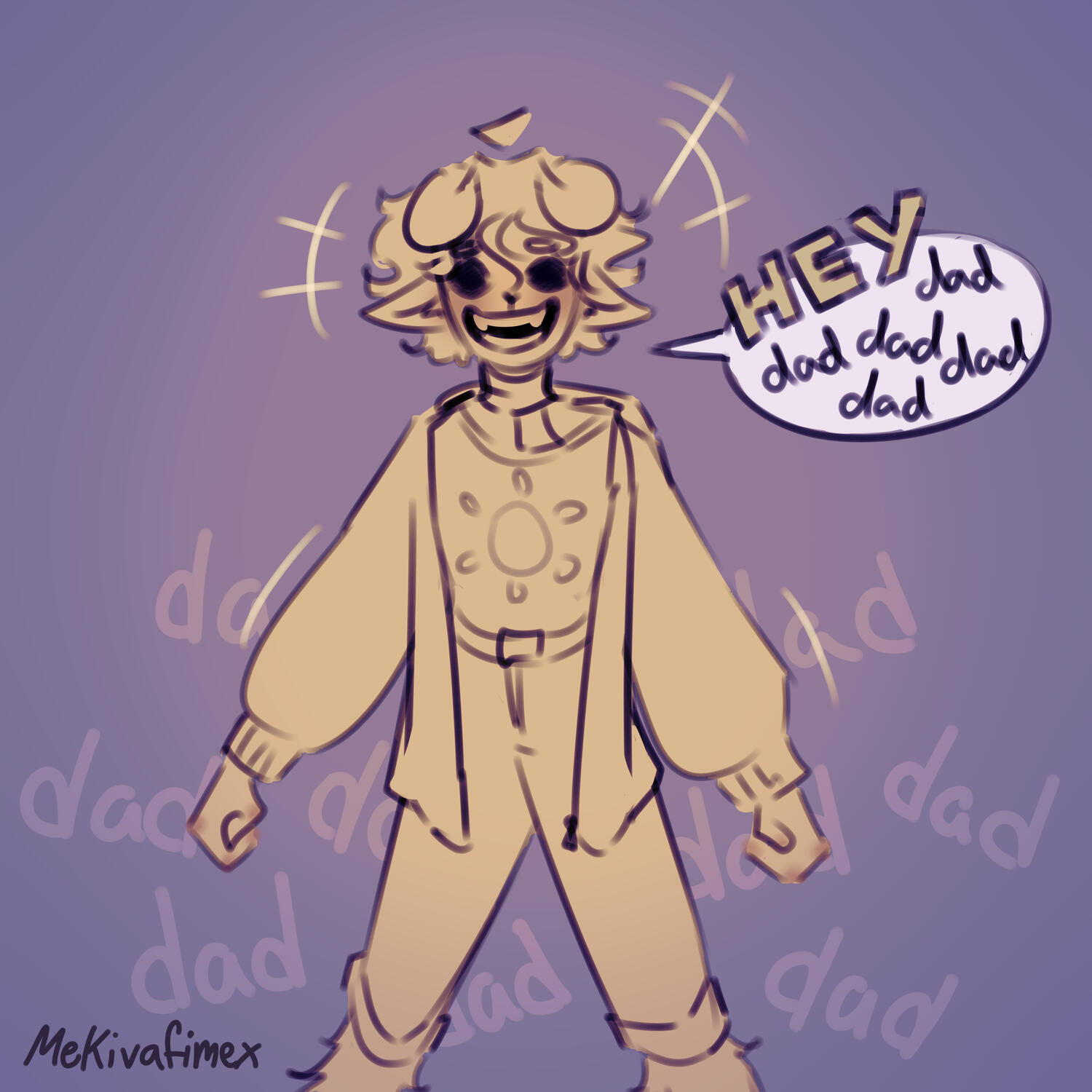 Dad! Attention